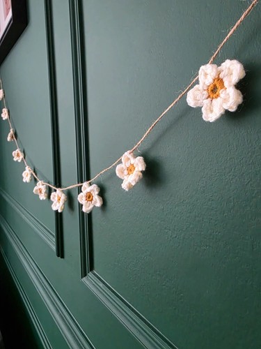 Flower garlands daisy bunting - flower,