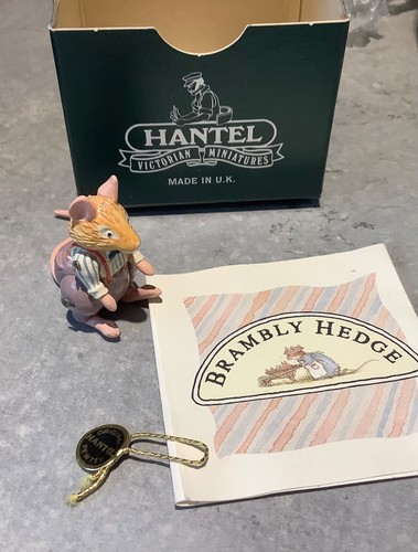 Hantel pewter miniature - hantel,