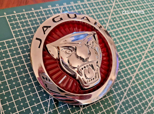 New jaguar grill emblem - new,