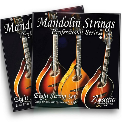 Packs mandolin strings with - packs,