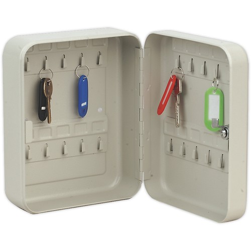 Wall mounted locking mini key - wall,