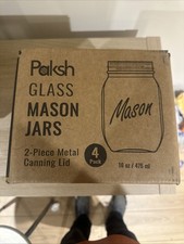 Glass Mason Jars 474ML