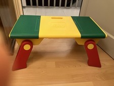 Vintage  LEGO Portable Work Bench Table with Storage
