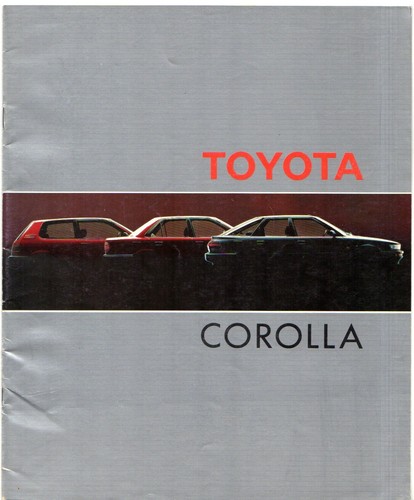 Toyota corolla 1987 1988 - 1987-1988, uk