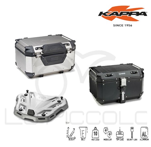 Kappa aluminum suitcase - kappa,