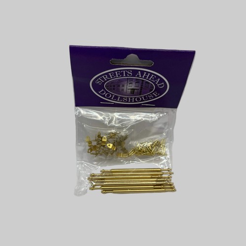 Dolls house stair rods - house,