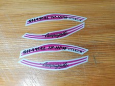Campagnolo SHAMAL 12 HPW Titanium X1 rim decal sticker set ステッ