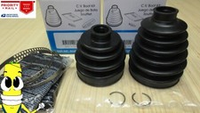 Front Inner & Outer CV Axle Boot Kit for Nissan Titan XD  4wd 4x4 2016-2020