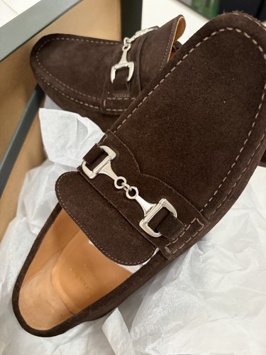 Loake brown suede driver - loake,