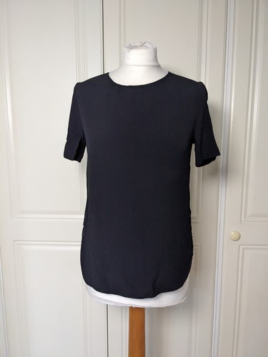 Zara womens basic black sheer - zara,
