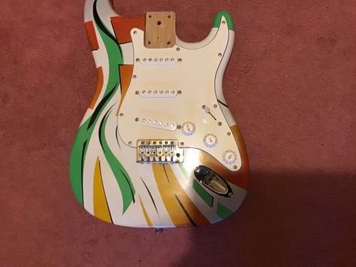 Fully loaded strat style body - fully,