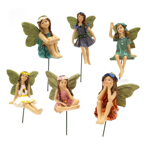 6pcs set fairy garden - fairy,