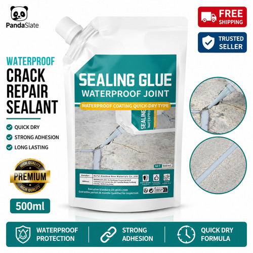 Waterproof concrete crack - concrete,