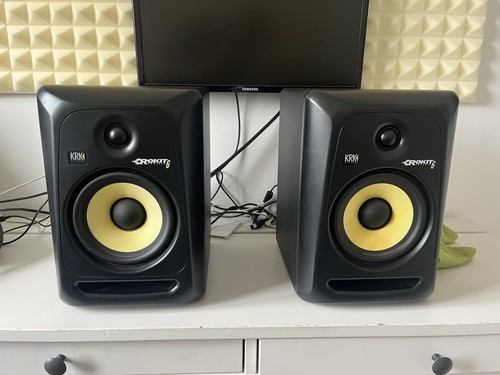 Krk rokit6 studio monitors - krk,