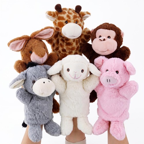 Set animal hand puppets - animal,