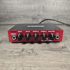 TC Electronic BAM200 200W Bass Head Amplifier with Power Supply Used Tested