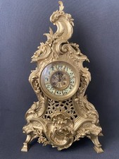Antique French Bronze Clock