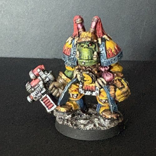 Bad moon ork boss - bad, games