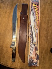 Indiana Jones Khyber Bowie Knife 1989 Leather Sheath Daniel Indianapolis Colts