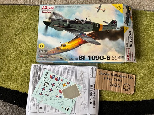 Model messerschmitt bf - model, 1/72