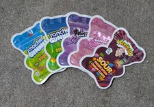 25pcs Resealable Sweet Bag Style Mylar Bags (MIX 2) Zip Lock 10x14cm (7g) UK