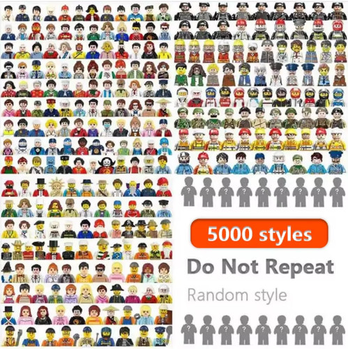 40x minifigures bundle job - 40x,