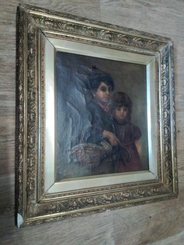 Victorian oil canvas 2 - oil,