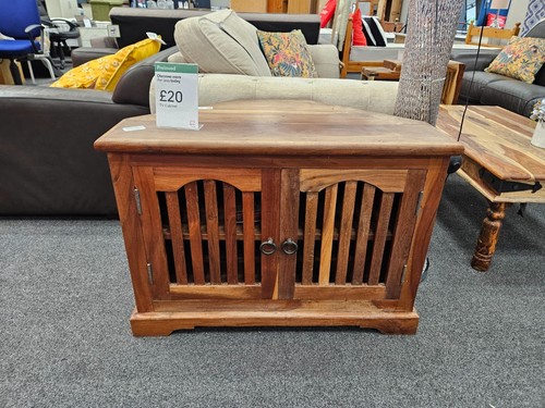 Solid sheesham wood corner - solid,