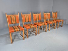 5 Vintage Danish Oak Dining