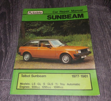 TALBOT SUNBEAM 1977-1981