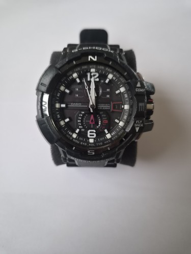 Casio shock black gwa a1100 - casio, g-shock