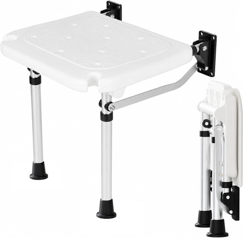 Wall mounted folding shower - wall,