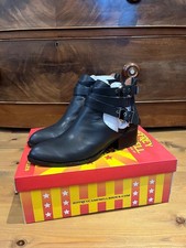 Brand New Jeffrey Campbell Black Cut-Out Boots (Size 5 UK/38 EU)
