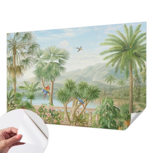 Self adhesive wall mural - wall, no