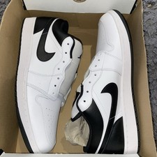 Nike Air Jordan 1 Low White Black Uk 16