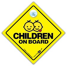 Children On Board Car Sign
