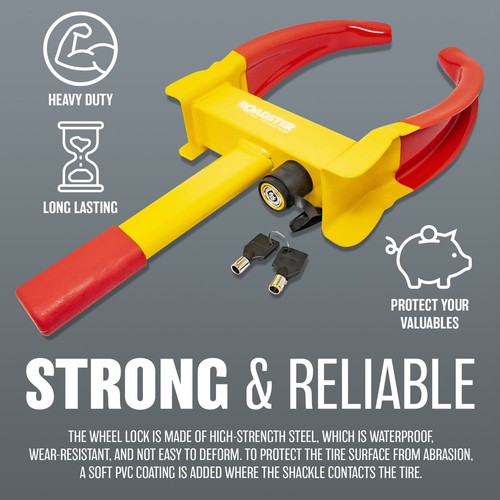 New wheel clamp safety - new, lock