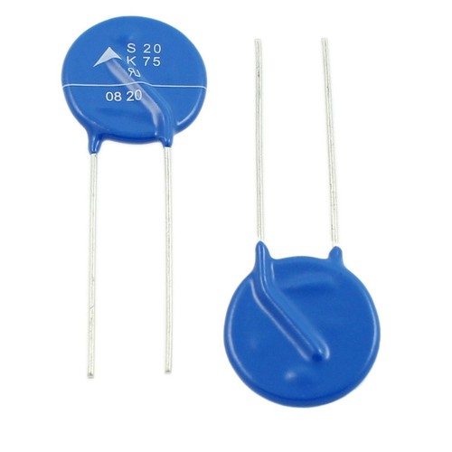 Slices varistor s20k75 75v - 5x,