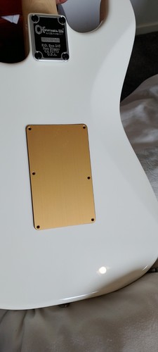 Charvel gold backplate cover - charvel,