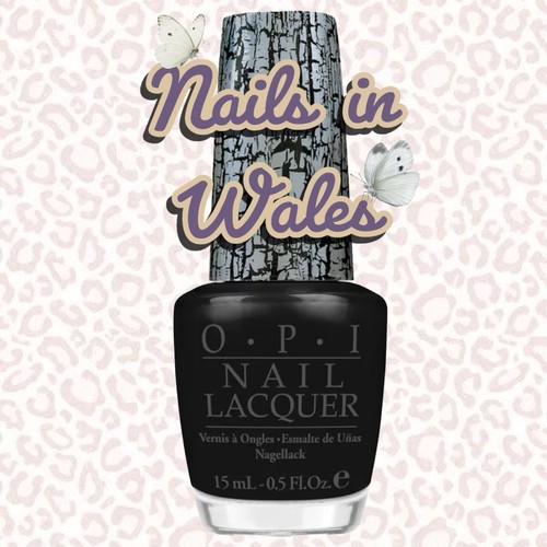 Opi nail lacquer black - nail,