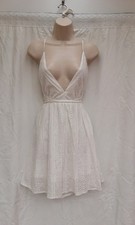 MINI DRESS,WHITE BRODERIE