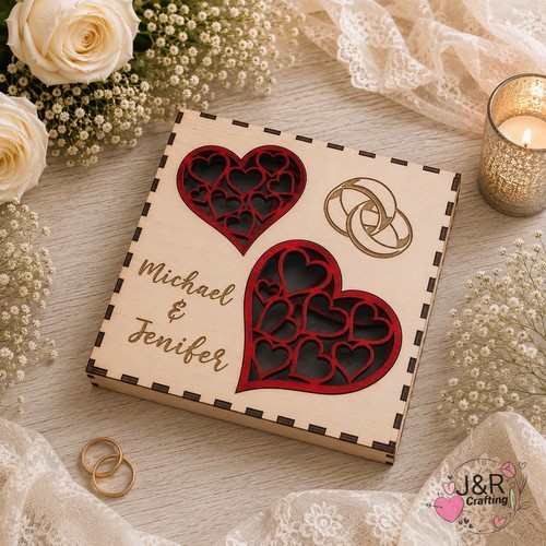 Personalised wooden wedding - personalised,