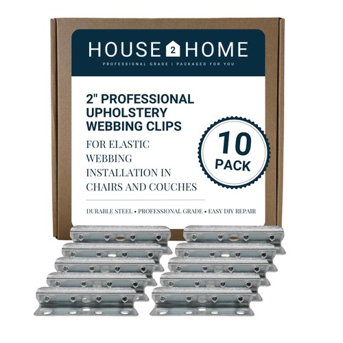 Upholstery webbing clips - webbing,