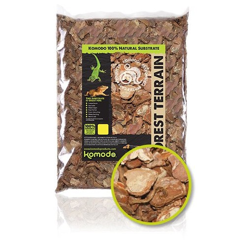 Reptile substrate bark komodo - bark,