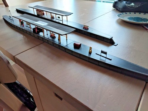 Kato unitrack island station - unitrack,