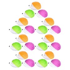  21pcs Miniature Resin Craft Hedgehog Model Bonsai Hedgehog Statues Mini Garden