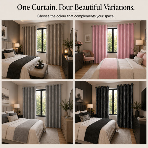 Blackout thermal curtains self - blackout,
