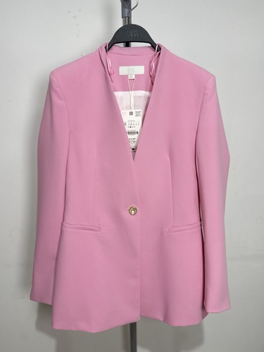 Zara pink blazer size - size, s