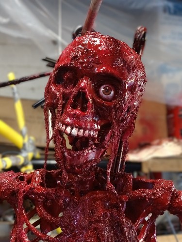 New gory skeleton - gory, hook