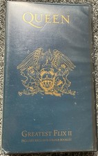 Queen Greatest Flix 2- VHS -Music Video Tape- Singles Collection